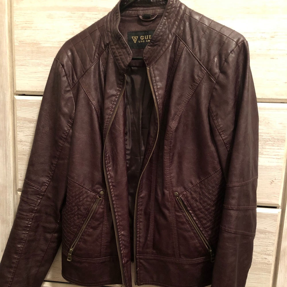 Guess Faux leather jacket